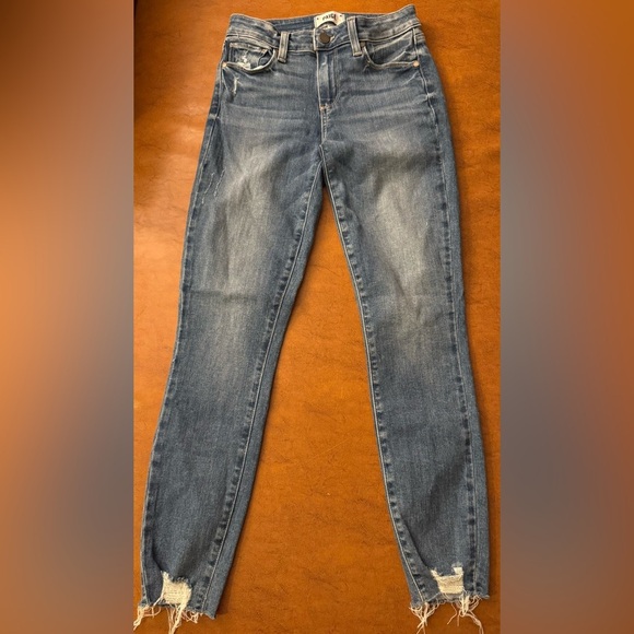 Paige Verdugo Ankle Jeans Size 25 – Super Soft Skinny Mid-Rise Denim - Picture 2 of 7